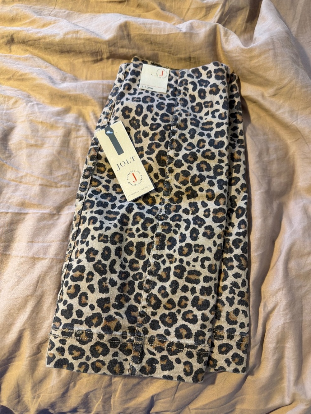 Cheetah print skirt